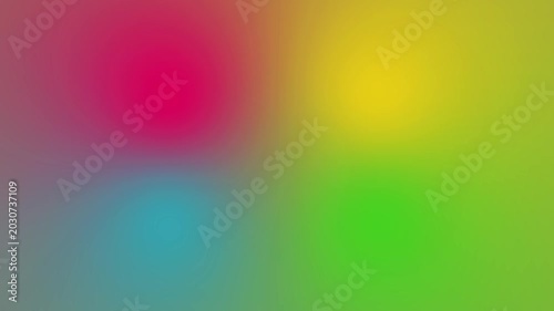 Yellow, and red color gradients with gentle light transitions