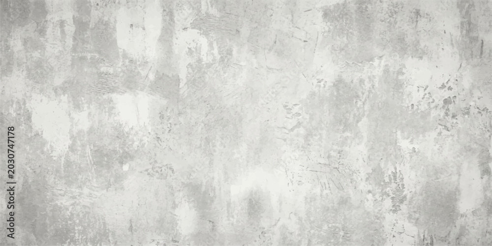 Naklejka premium Gray Abstract Grunge Texture Background: Soft Distressed Concrete Wall Surface Vintage Artistic Overlay Design Vector