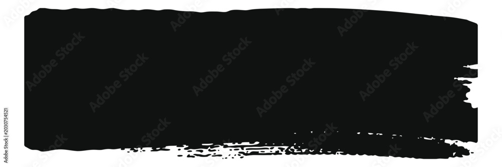 Fototapeta premium Ink Stroke Brushes. Vector Illustration