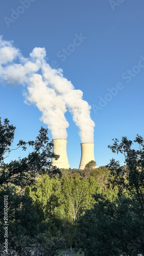 Central Nuclear de Trillo Nuclear Power Plant at Guadalajara, Spain