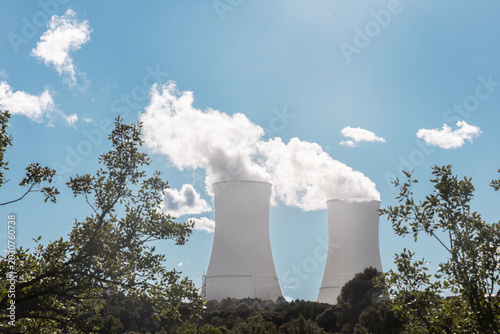 Central Nuclear de Trillo Nuclear Power Plant at Guadalajara, Spain