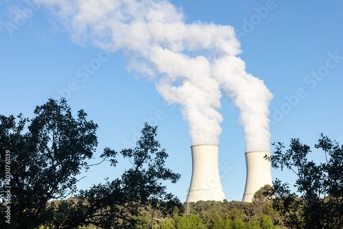 Central Nuclear de Trillo Nuclear Power Plant at Guadalajara, Spain