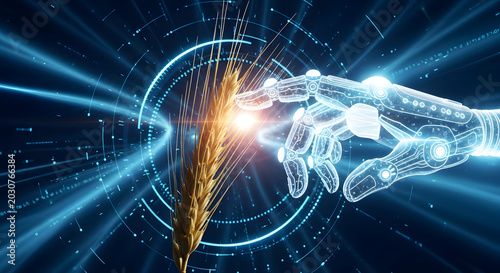 Artificial intelligence in agriculture, a futuristic concept of crop innovation and technological advancement in food production