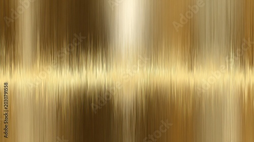 Rich golden and brown tones present a luminous, vertically brushed metallic texture effect.