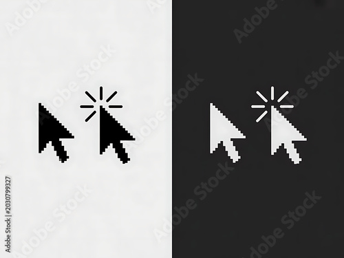 black and white compass