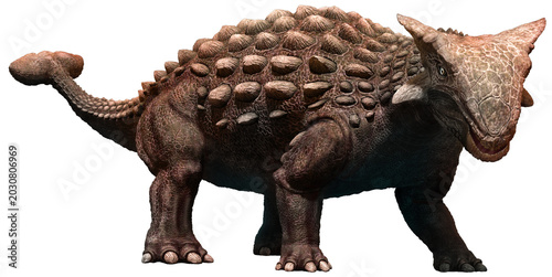 Εκτύπωση καμβά Ankylosaurus