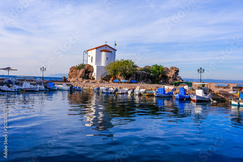 Billede på lærred Lesvos Island - Greece, December 20, 2025