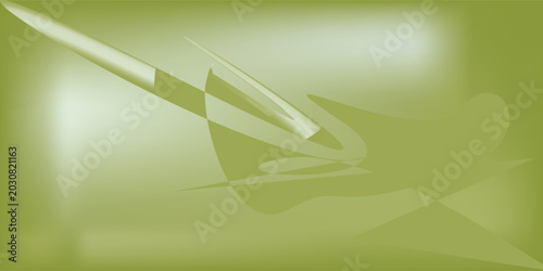 Foto Green army halftone abstract background for backdrop or presentation