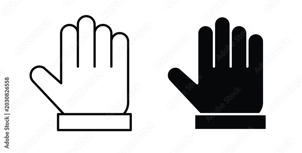 Fototapeta premium Hand icon