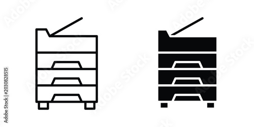 Obraz na płótnie Copy Machine icon suitable for design projects