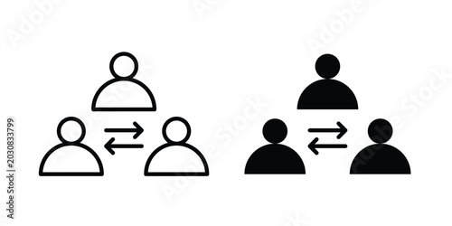 Foto Mediator icon suitable for design projects