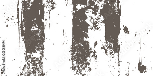 Fotografie Distressed rough peeling paint and concrete wall aged grunge texture vector illustration background design