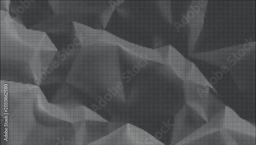 Foto Grey abstract geometric shapes on a transparent background create a modern art p