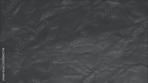 Tableau sur toile A crumpled black paper texture fills the entire frame with creases everywhere