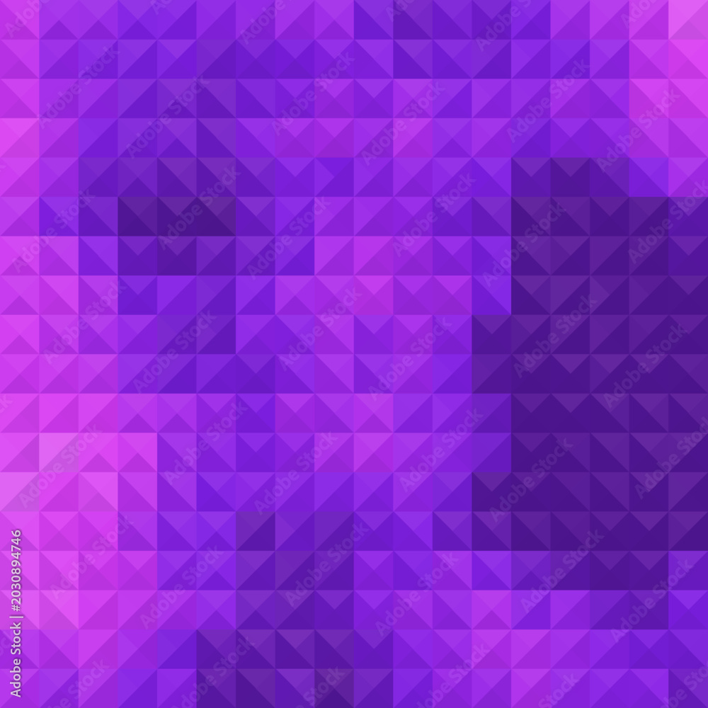 Fototapeta premium Low Poly Geometric Texture in Gradient Tones