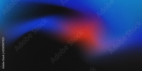 Abstract neon blue and red glowing gradient motion with blurred light waves on dark futuristic digital background wallpaper