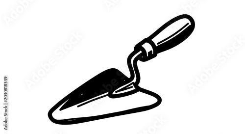 Tableau sur toile Trowel Tool Icon