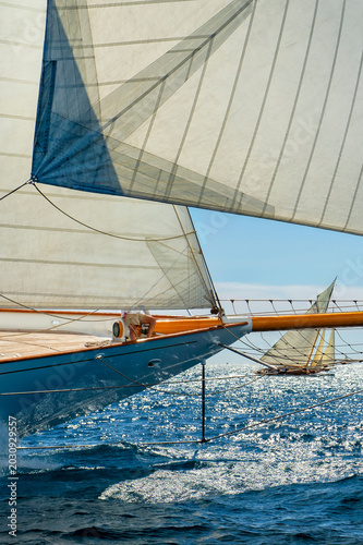 Sailing yacht race. Yachting. Sailing. Regatta	