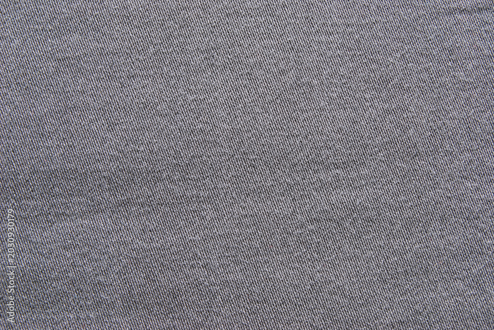 Fototapeta premium Fine Gray Wool Twill Fabric Texture