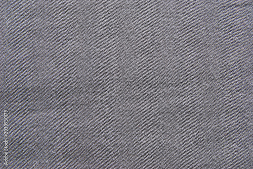 Canvastavla Fine Gray Wool Twill Fabric Texture