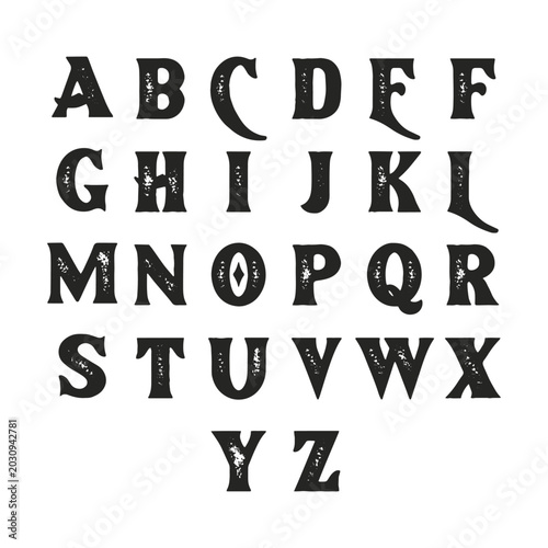 Alphabet Letter Logo Vector Set – Modern A to Z Monogram Branding Collection Template
