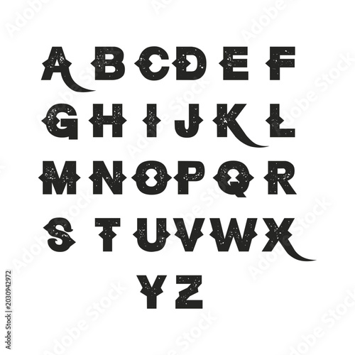 Alphabet Letter Logo Vector Set – Modern A to Z Monogram Branding Collection Template
