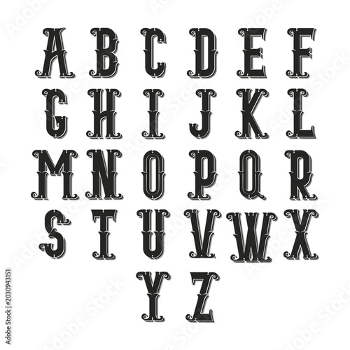 Alphabet Letter Logo Vector Set – Modern A to Z Monogram Branding Collection Template
