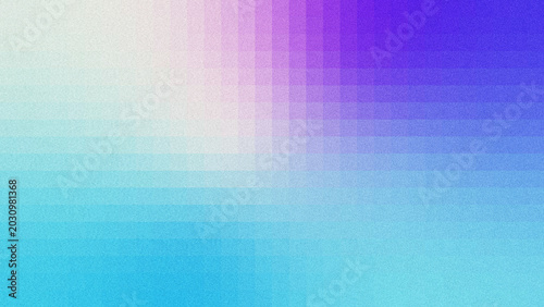 Abstract gradient background with grainy texture, soft pastel blue, purple, and white tones. Modern horizontal color blend with subtle grid-like transition.
