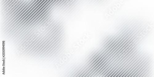 Schilderij op canvas Monochrome waves with transparent vertical layering and soft opacity shifts