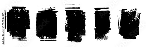 Vertical Rectangle Shape Grunge Abstract Backgrounds Vector