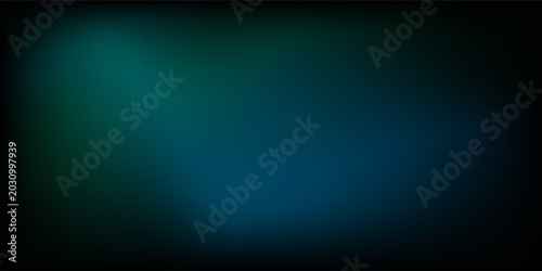 Foto Elegant dark blue to light blue and green gradient background illustration ideal