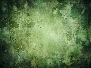 Stylized flat design bright green lawn foliage texture for children book illustration backdrop