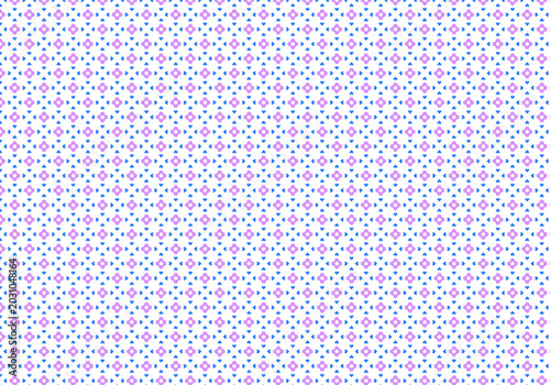 Seamless Pink Polka Dot Pattern Background Minimalist Abstract Design Texture
