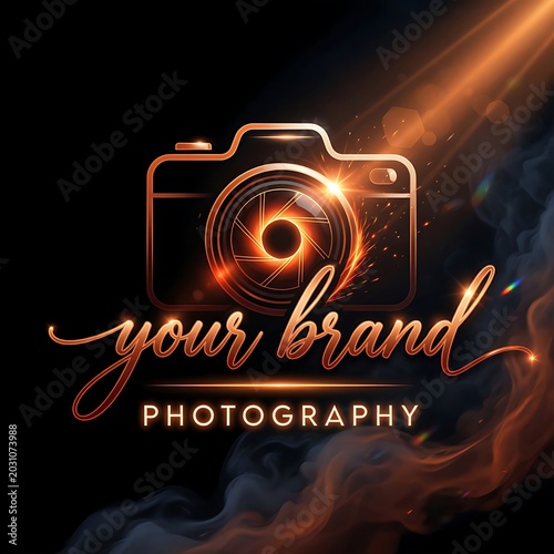 Camera Brand Photography Logo