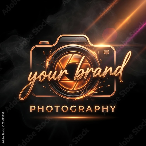 Camera Brand Photography Logo