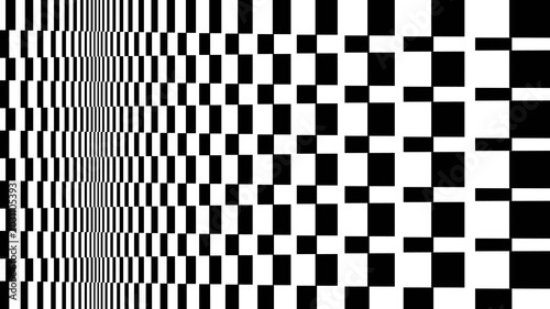 Konstfotografi An abstract code matrix structure of large pixel elements