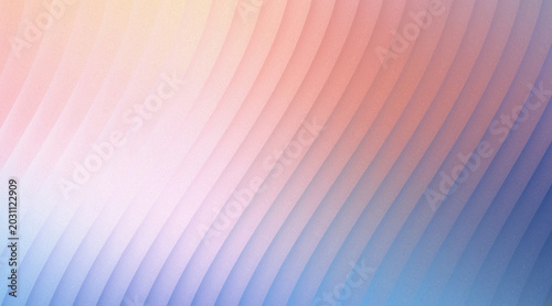 Abstract background with smooth diagonal lines in soft pastel gradient colors of pink and blue