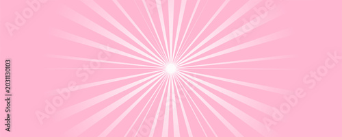 Quadro su tela It is a concentrated line of pink light