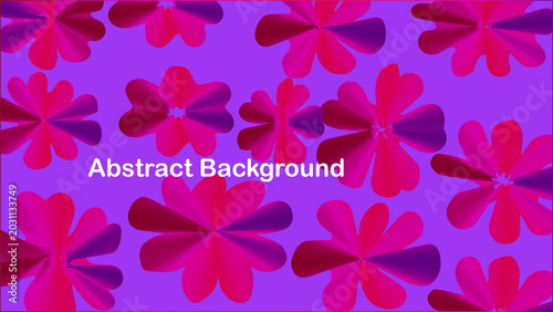 Vibrant Abstract Floral Pattern Background with Pink and Purple Hues
