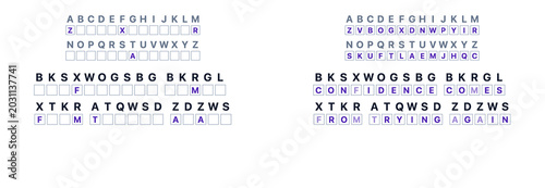 Positive Quote Cryptoquote Activity Printable