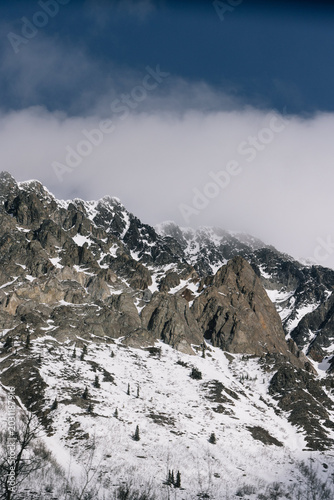 Mountains in the Yukon, Canada 