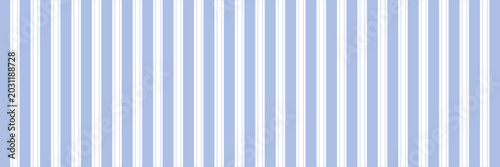 Принти на полотні Courage Ticking Stripe, a seamless vector pattern with traditional ticking stripe in periwinkle blue on a white background