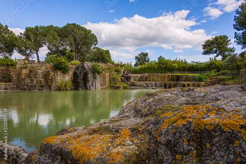 Εκτύπωση καμβά Le Jardin de Saint Adrien à Servian dans l'Hérault en France