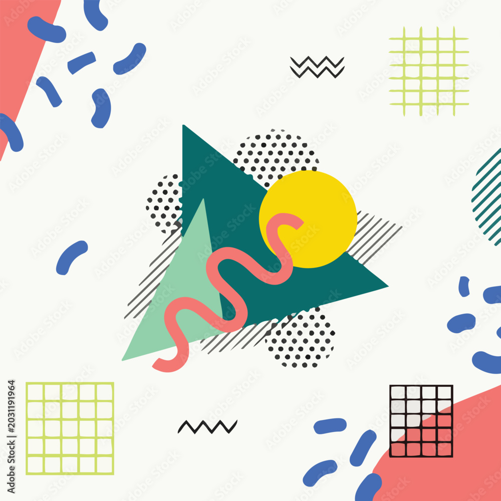 Fototapeta premium colorful seamless pattern collection.