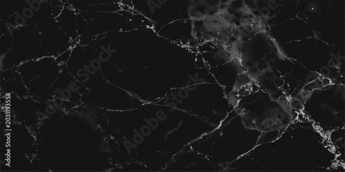 Bilde på lerret An abstract black and white grunge background featuring a dramatic splash of ink