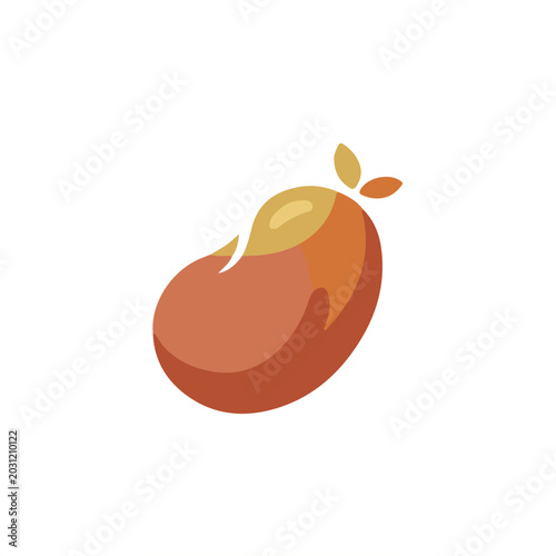 vector of potato  illustration. potato logo icon 