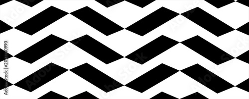 Trendy seamless pattern designs. Black-and-white figures. Vector geometric background. Can be used for wallpaper, textile, invitation card, wrapping, web page background.