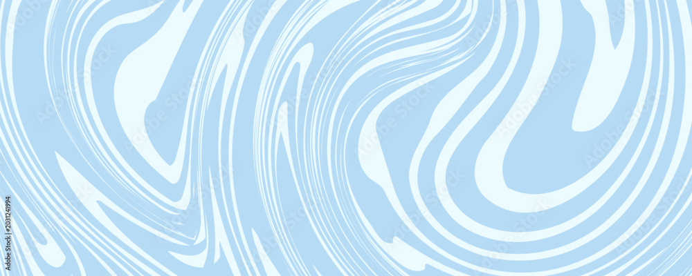 Obraz premium Abstract background seamless pattern with colorful waves. Trendy vector illustration in retro psychedelic style