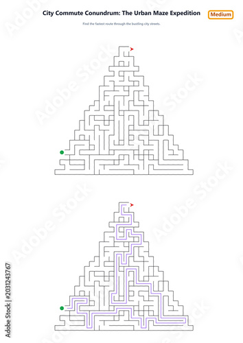 City Commute Conundrum: The Urban Maze Expedition