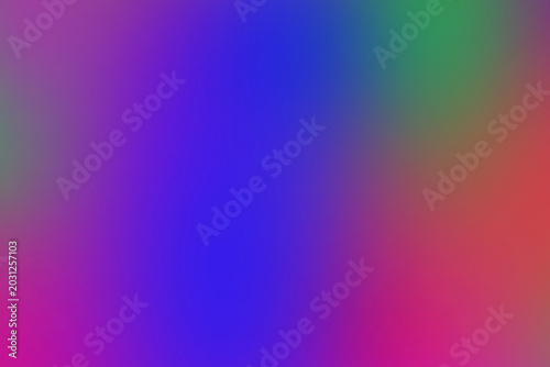 Soft Gradient Backdrop with Purple Blue Green and Red Colors